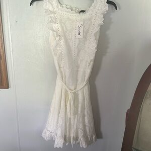 White dress, NWT.